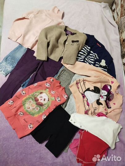 Детские вещи пакетом для девочек
