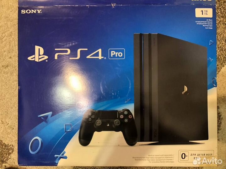 Игровая приставка Sony Playstation 4 Pro 1Tb