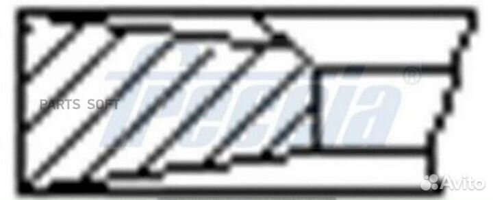 Freccia FR10-516400 Комплект поршневых колец на 1