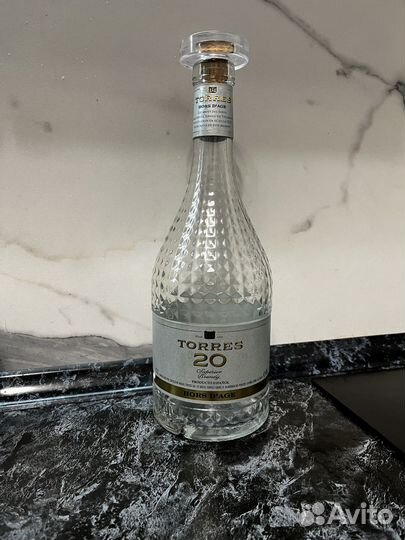 Бутылка стеклянная