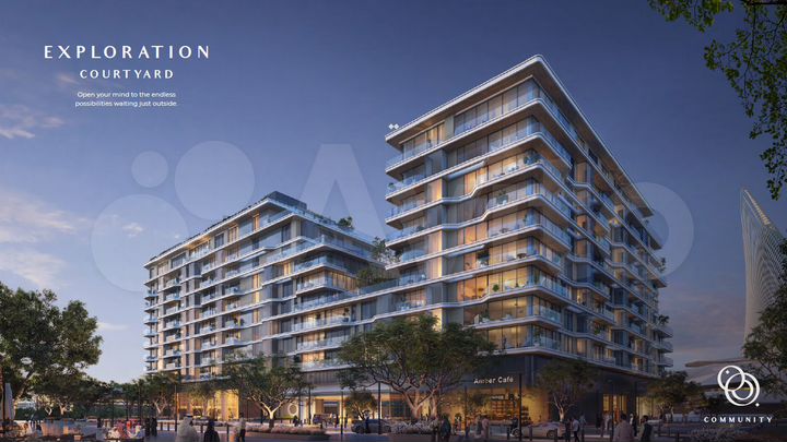 1-к. квартира, 87,3 м² (ОАЭ)