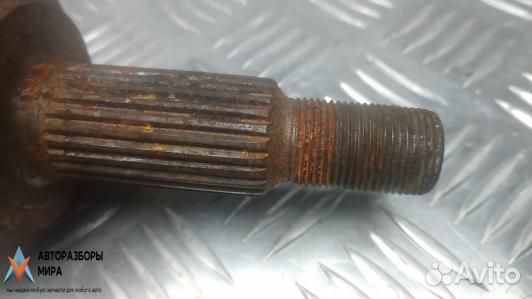 Полуось передняя левая (приводной вал, ШРУС)