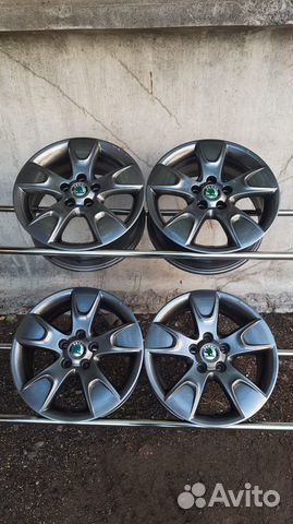 Диски R15 Skoda Rapid как новые оригинальные купить в Санкт-Петербурге ...