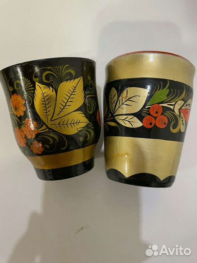 Хохлома стаканы