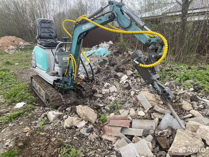 Мини-экскаватор Kobelco SK005, 2005