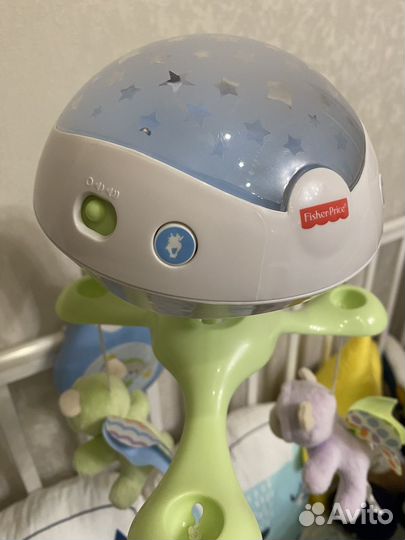 Мобиль на кроватку fisher price