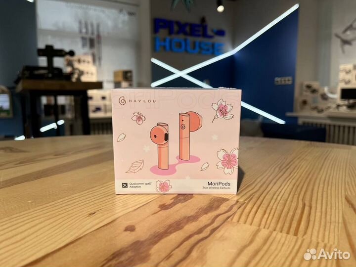 Беспроводные наушники Xiaomi Haylou MoriPods, Pink