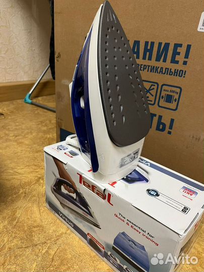 Утюг Tefal Virtuo FV1711E0 синий, белый