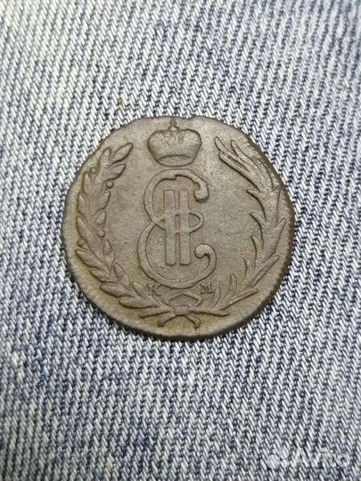 Копейка 1768г км