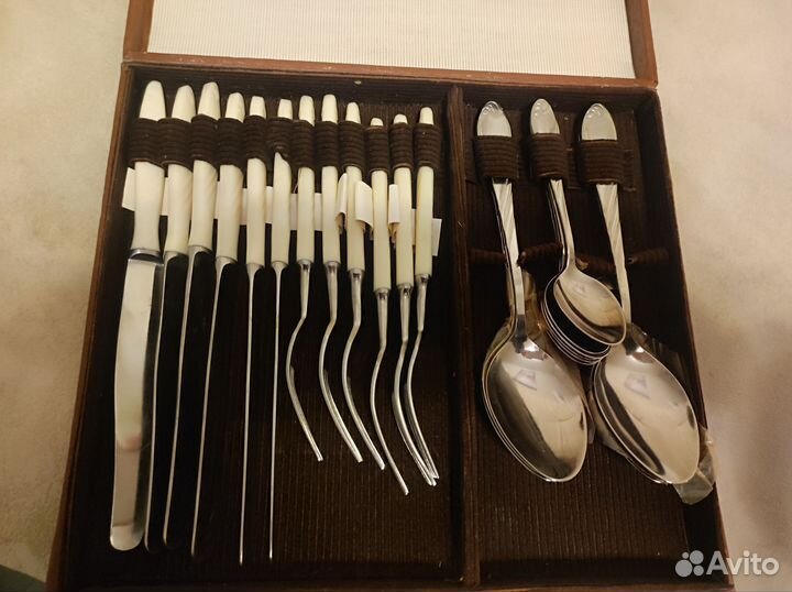 Набор столовых приборов СССР нержавейка новый