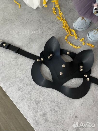 Маска кошки, маска зайки