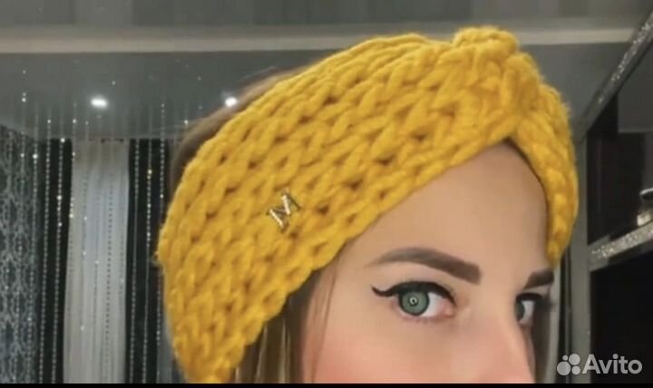 Повязка на голову женская