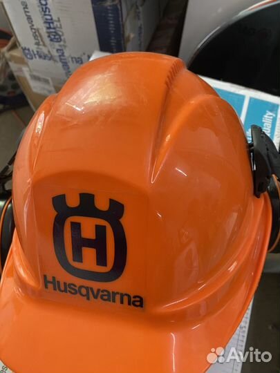 Шлем Husqvarna Classic (5807543-01) оранжевый