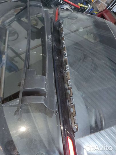 Задняя губа на мерседес 222