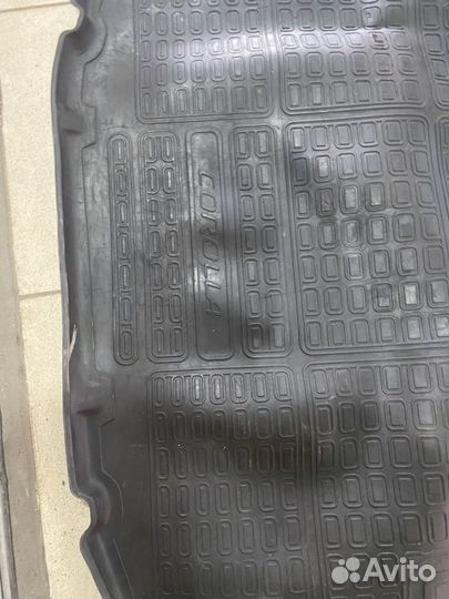 Коврик багажника toyota corolla
