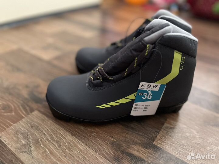 Лыжные ботинки новые Decathlon NNN