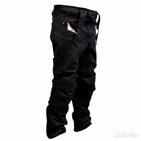 Мотобрюки mcp текстильные everglade black