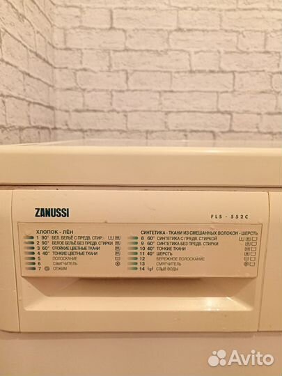 Стиральная машина zanussi fls 552C