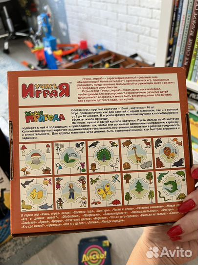 Настольные игры 2-4 года