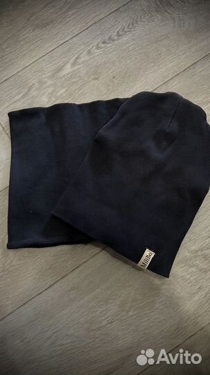 Комплект шапка и снуд