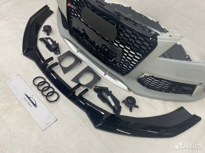 Бампер Audi a7 c7 4g дорест с губой RS стиль