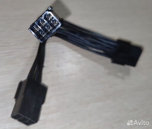 Переходник кабель 2*6pin-на-8pin(6+2) GPU (PCI-E)