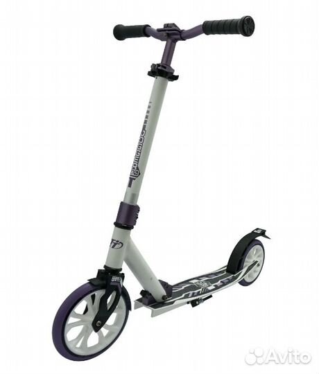 Самокат AL кол. 210/180 мм тт jogger 210 бело-фиол