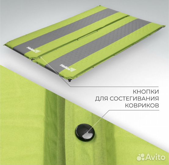 Самонадувающийся коврик Helios