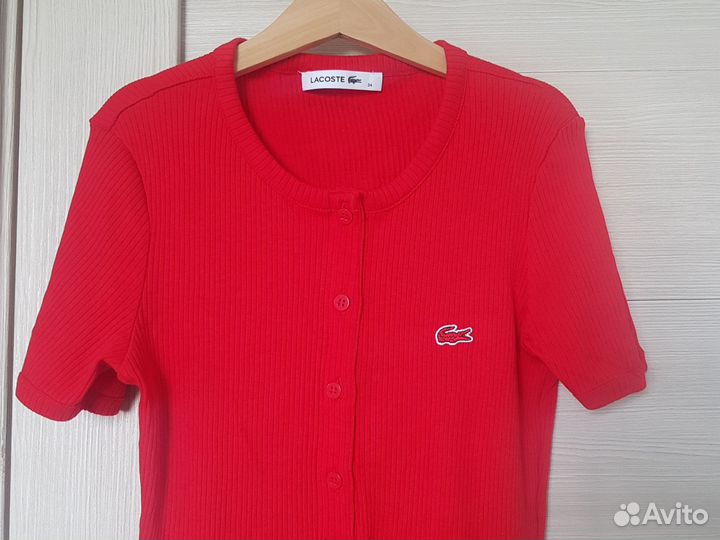 Футболка поло lacoste 40 женская