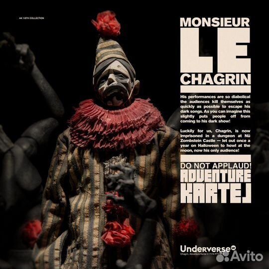 Экшн-фигурка monsieur LE chagrin от underverse