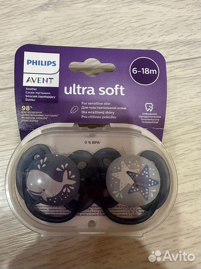 Соска пустышка avent
