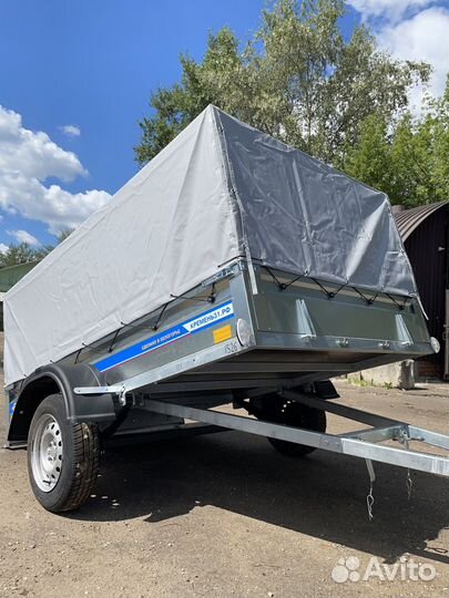 Прицеп легковой 2.5х1.56 оцинкованный самосвал