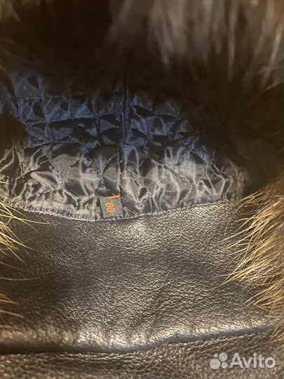 Шака меховая с хвостом енот