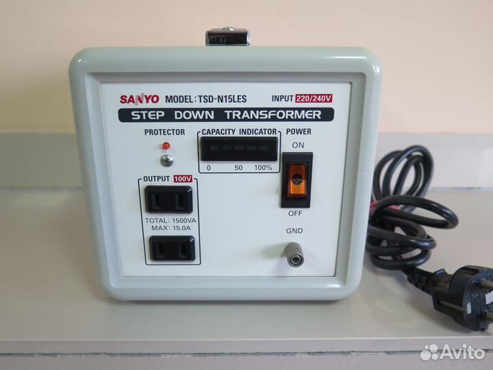 Трансформатор понижающий sanyo TSD-n15les 1,5KVA
