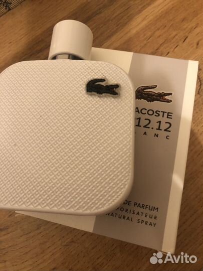 Мужской парфюм Lacoste L.12.12 Blanc Eau DE Parfum