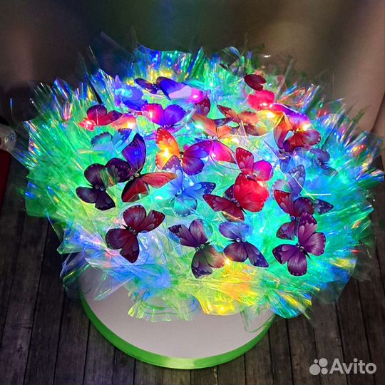 Оригиналые подарки,букеты из бабочек