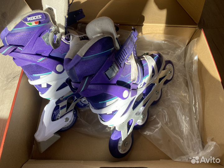 Роликовые коньки женские 38 размер