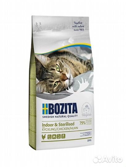 Bozita сухой корм для кошек 2 кг Бозита