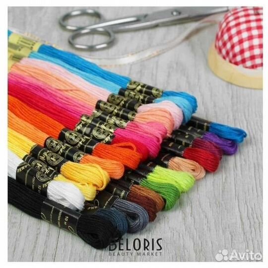 Нитки мулине пнк Кирова 10 метров