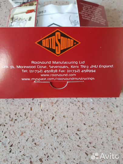 Струны для акустических и электрогитар