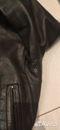 Кожаный бомбер LE pelle Италия