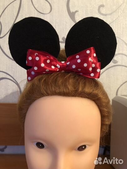 Ободок, заколки, резинки Микки