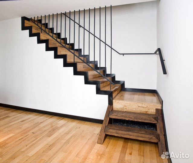 Деревянная лестница / качество премиум