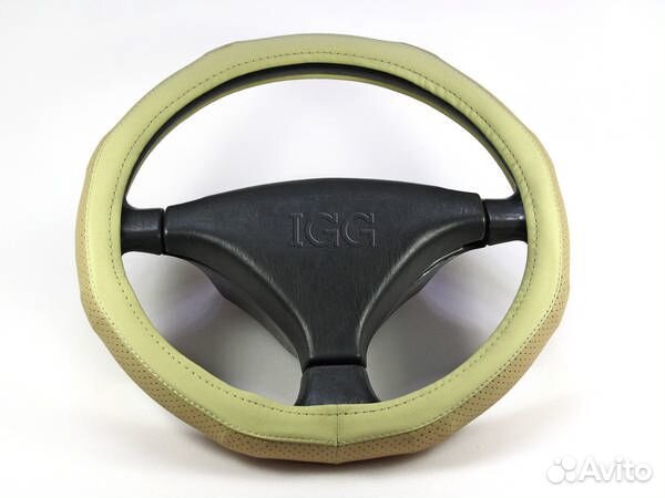 Оплетка для руля силиконовые вставки M(37-38см)