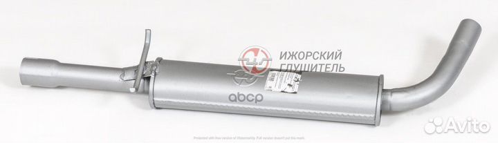 Резонатор (средняя часть) seat/skoda Octavia To