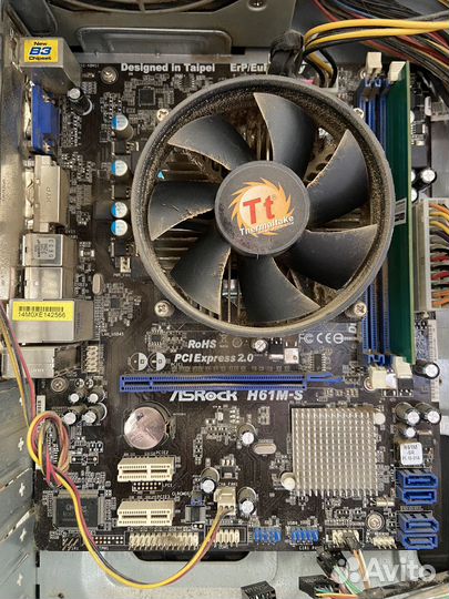 Материнская плата с процессором LGA 1155