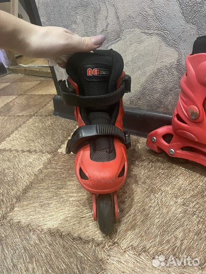 Роликовые коньки детские раздвижные