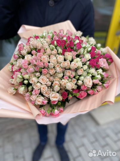 101 кустовая роза