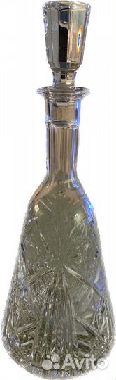 Графин стопки хрустальные, ваза для фруктов стекло