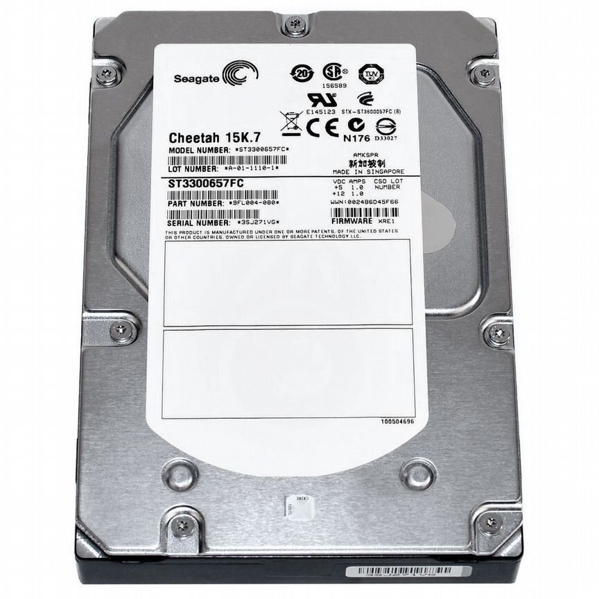 [ST3300657FC] Жесткий Диск Seagate 300gb Fc 3.5 St3300657fc